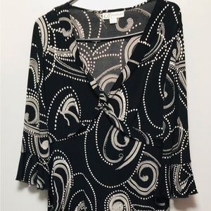 Black and white dress size 10.